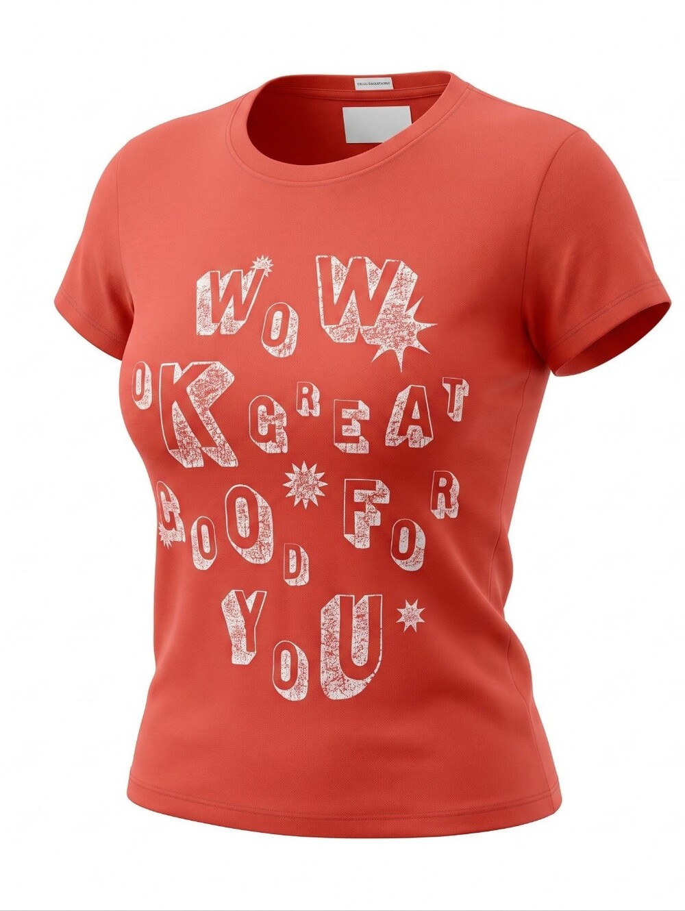 MOTHER The Sinful Wow Okay Great Good For You Graphic Tee M